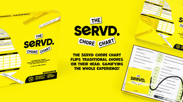 The SERVD Chore Chart is revolutionising household chores and getting kids to ACTUALLY DO THEM!